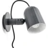 Hay Noc Wall Lamp, Dark Grey -Gubi Furni Sales hay noc wall lamp 2
