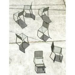 Hay Palissade Chair, Iron Red -Gubi Furni Sales hay palissade chair 1 1