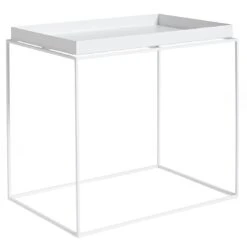 Hay Tray Table 40x60 Cm, White