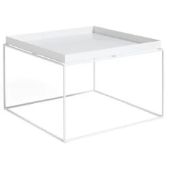 Hay Tray Table 60x60 Cm, White