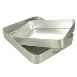 Heirol Oven Dish Anodised Aluminium 38x32.5 Cm