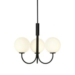 Herstal Ballon Chandelier, Black