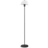 Herstal Vienda Floor Lamp, Black / Opal