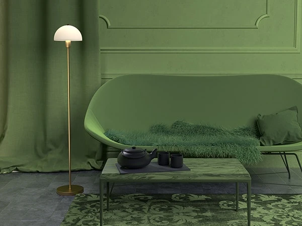 Herstal Vienda Floor Lamp, Brass / Opal 4 Herstal Vienda Floor Lamp, Brass / Opal - Image 2