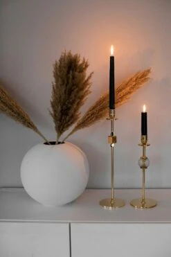 Alba Candlestick Brass, 40 Cm -Gubi Furni Sales hilke collection alba candlestick brass 8