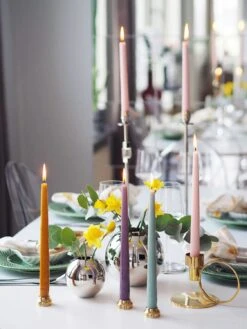 Insieme Candleholder Brass -Gubi Furni Sales hilke collection insieme candleholder brass 4