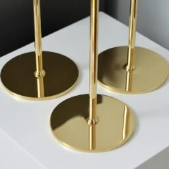 Luce Del Sole Candlestick Brass, 35 Cm -Gubi Furni Sales hilke collection luce del sole candlestick brass 9 1