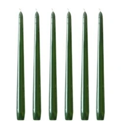 Mansion Candles 6-pack, Dark Green Gloss -Gubi Furni Sales hilke collection mansion candles 6 pack 5