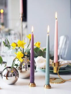 Mansion Candles 6-Pack, Blueberry -Gubi Furni Sales hilke collection mansion candles 6 pack 56