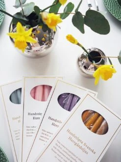 Mansion Candles 6-Pack, Mustard -Gubi Furni Sales hilke collection mansion candles 6 pack 59