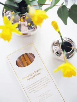 Mansion Candles 6-Pack, Mustard -Gubi Furni Sales hilke collection mansion candles 6 pack 61