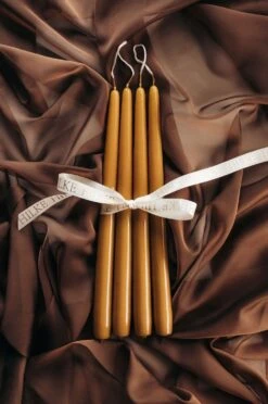 Mansion Candles 6-Pack, Mustard -Gubi Furni Sales hilke collection mansion candles 6 pack 62