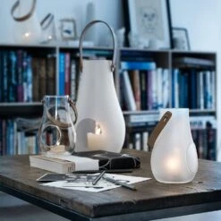 Holmegaard Design With Light Lantern 16 Cm, Clear -Gubi Furni Sales holmegaard design with light lantern klar 10