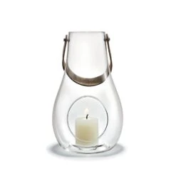 Holmegaard Design With Light Lantern 24.8 Cm, Clear