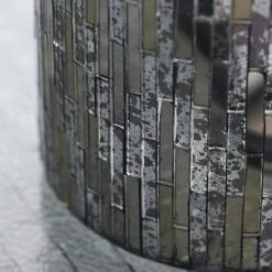 House Doctor Cara Candle Holder Silver 7.5x7.5 Cm 9 House Doctor Cara Candle Holder Silver 7.5x7.5 Cm -Gubi Furni Sales house doctor cara candle holder silver 4