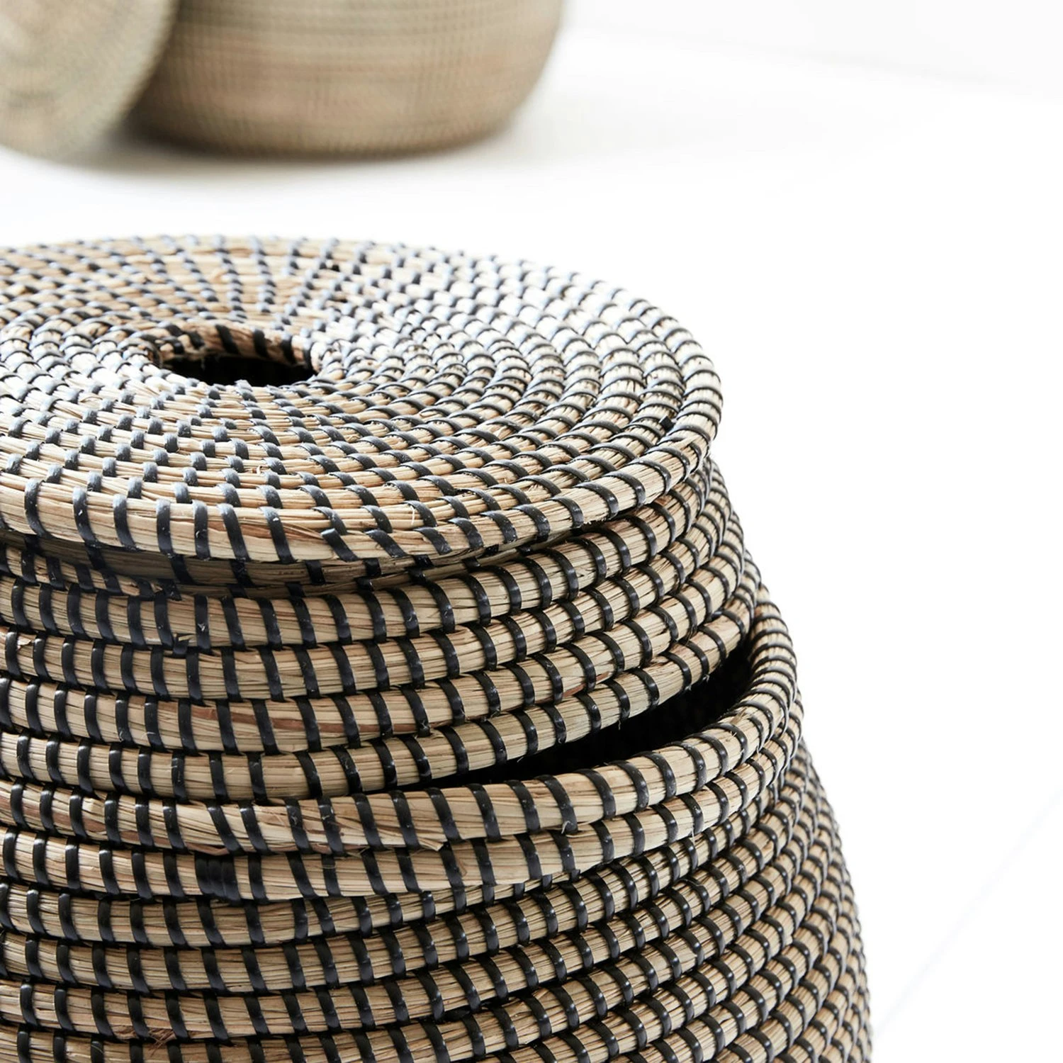 House Doctor Effect Korgar 2-set, Black/Natural 4 House Doctor Effect Korgar 2-set, Black/Natural - Image 2