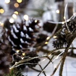 House Doctor String Light 80 Lamps, Brass 10 House Doctor String Light 80 Lamps, Brass -Gubi Furni Sales house doctor fairy lights 80 lamps silver 3 1