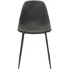 House Doctor Found Chair Faux Leather, Antique Grey -Gubi Furni Sales house doctor found chair 10