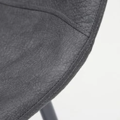 House Doctor Found Chair Faux Leather, Antique Grey -Gubi Furni Sales house doctor found chair 11