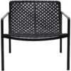 House Doctor Habra Lounge Chair, Black -Gubi Furni Sales house doctor habra lounge chair 1