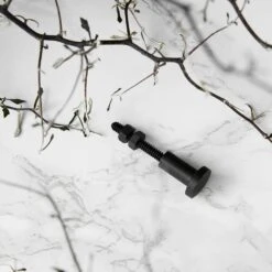 House Doctor Knob Ø15mm 2pcs, Black -Gubi Furni Sales house doctor knob 15mm 2pcs black 1