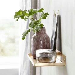 House Doctor Ledge Shelf, Brass 6 House Doctor Ledge Shelf, Brass -Gubi Furni Sales house doctor ledge shelf 1