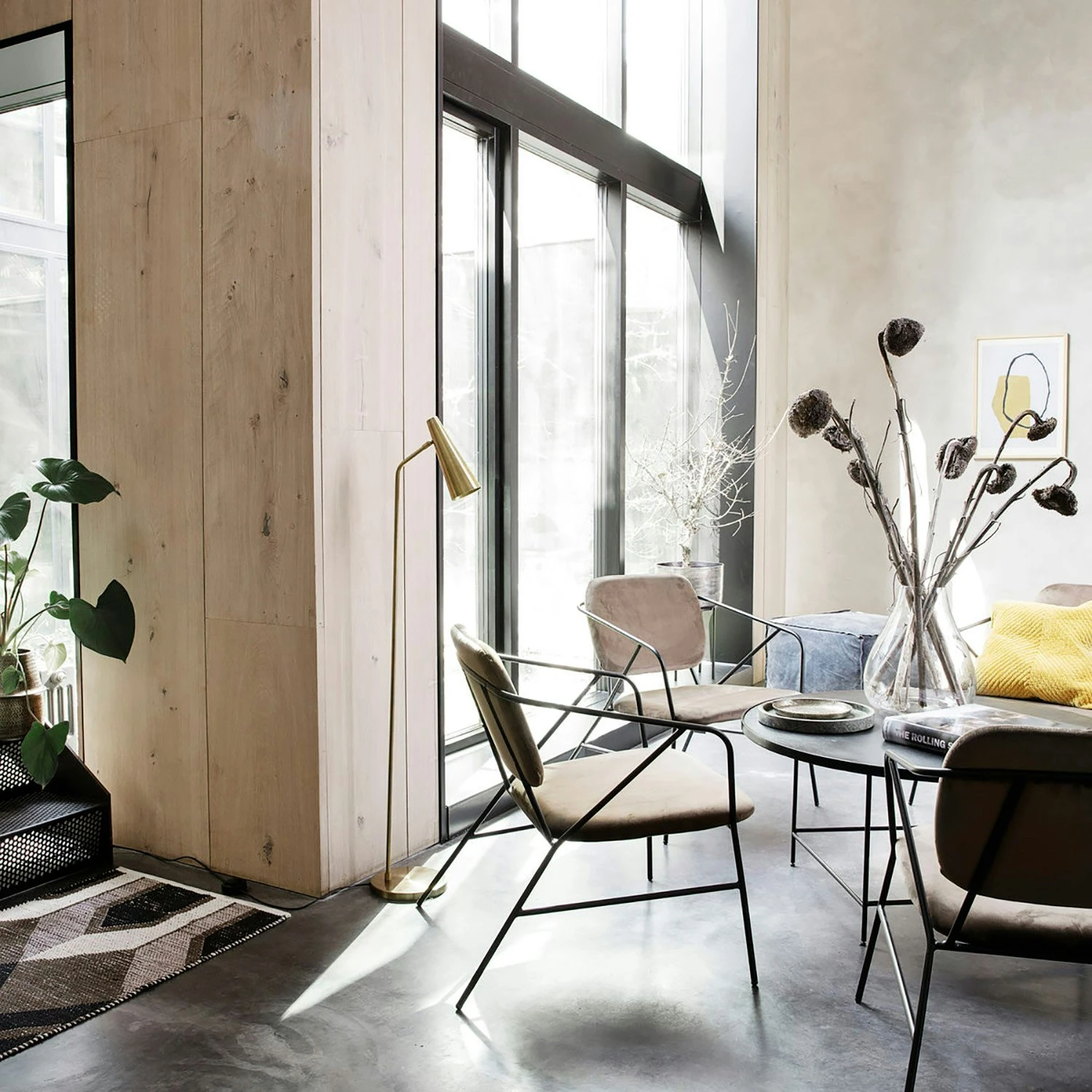 House Doctor Precise Floor Lamp, Brass Finish 4 House Doctor Precise Floor Lamp, Brass Finish - Image 2