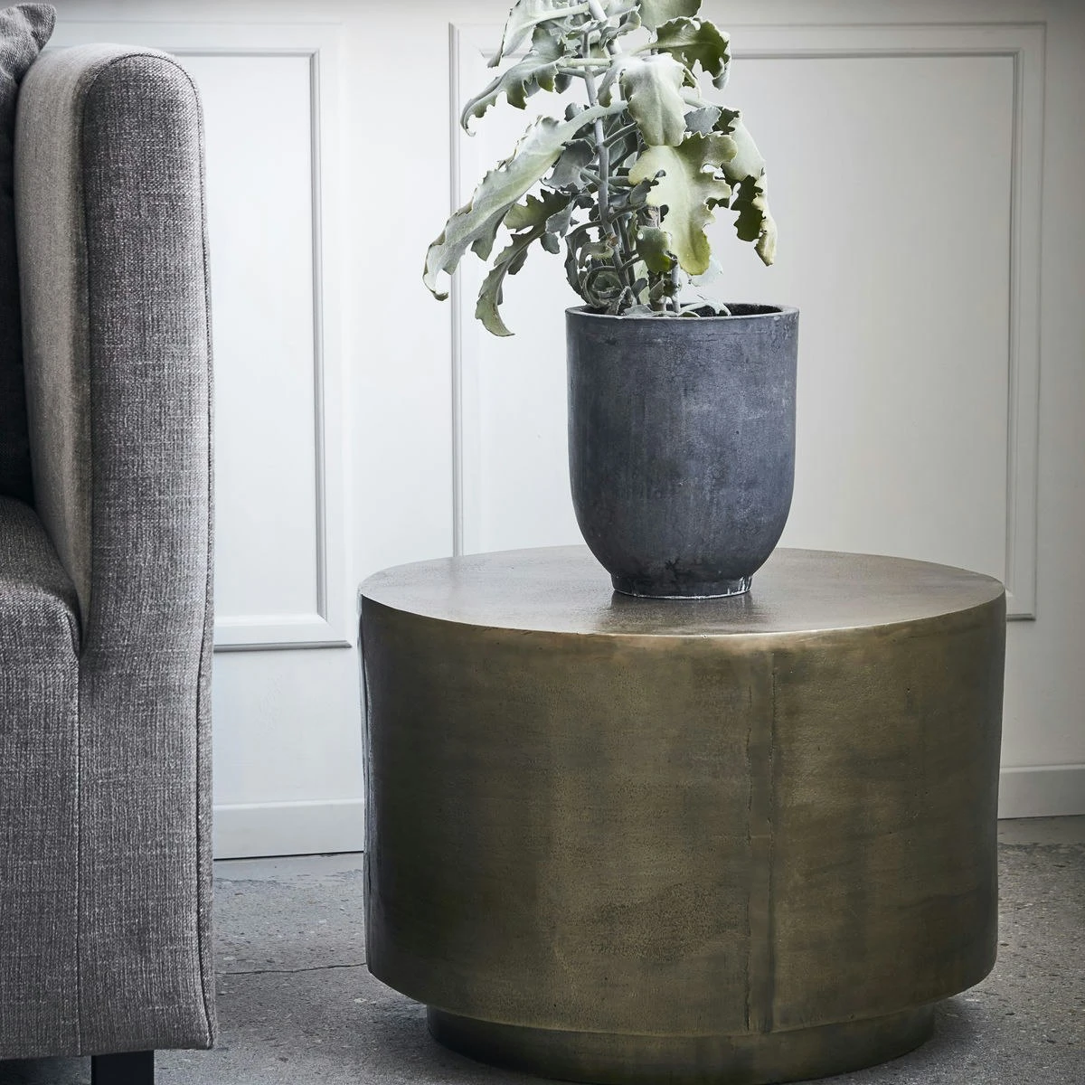 House Doctor Rota Coffee Table Antique Brass 30x50 Cm 5 House Doctor Rota Coffee Table Antique Brass 30x50 Cm - Image 3