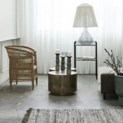 House Doctor Rota Coffee Table Antique Brass 30x50 Cm 11 House Doctor Rota Coffee Table Antique Brass 30x50 Cm -Gubi Furni Sales house doctor rota coffee table antique brass 4