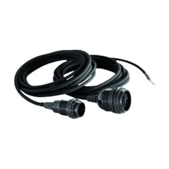 House Doctor Textile Wire E27, Black