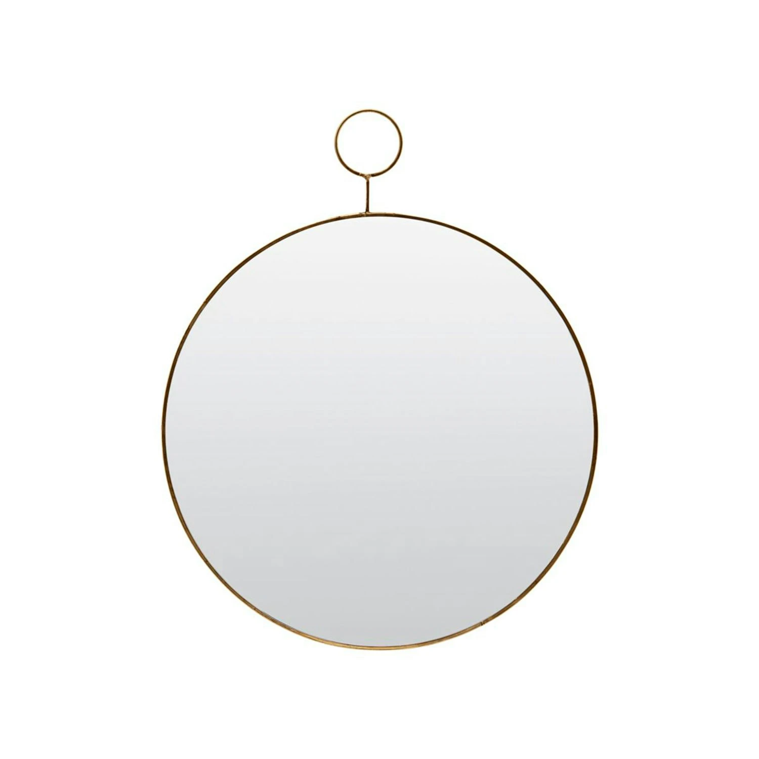 House Doctor The Loop Mirror Ø38cm, Brass 3 House Doctor The Loop Mirror Ø38cm, Brass