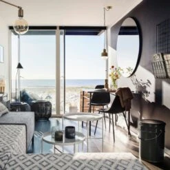 House Doctor Walls Mirror 80 Cm, Rose Gold -Gubi Furni Sales house doctor walls mirror 110 cm 5 1