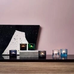 Iittala Kivi Candle Holder 6 Cm, Lemon Yellow -Gubi Furni Sales iittala kivi candle holder 6 cm 3 2