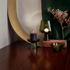 Iittala Leimu Table Lamp 24 Cm, Moss Green -Gubi Furni Sales iittala leimu table lamp 24 cm 7