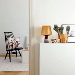 Iittala Leimu Table Lamp 30cm, Grey -Gubi Furni Sales iittala leimu table lamp 30 cm 1