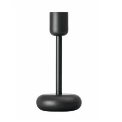 Iittala Nappula Candle Holder 183 Mm, Dark Grey