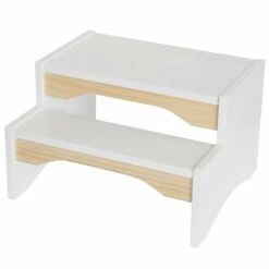 JaBaDaBaDo Step Stool, White