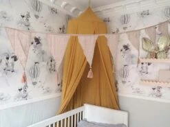 JaBaDaBaDo Textile Bunting, Grey -Gubi Furni Sales jabadabado textile bunting grey 3