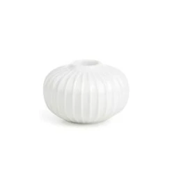 Kähler Hammershøi Candle Holder 8 Cm, White