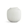 Kähler Hammershøi Candle Holder 9,5 Cm, White -Gubi Furni Sales kahler hammershi candle holder 95 cm 0