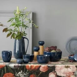 Kähler Hammershøi Spice Mill Small, Indigov -Gubi Furni Sales kahler hammershi spice mill small 2 1