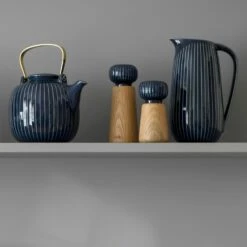 Kähler Hammershøi Spice Mill Small, Indigov -Gubi Furni Sales kahler hammershi spice mill small 4 1