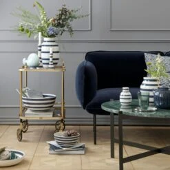 Kähler Omaggio Candlestick Medium, Black -Gubi Furni Sales kahler omaggio candlestick medium 1