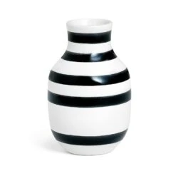 Kähler Omaggio Vase 12,5 Cm, Black