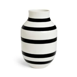 Kähler Omaggio Vase 30,5 Cm, Black