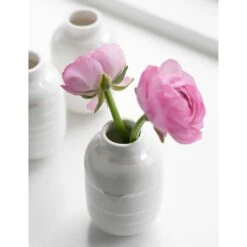 Kähler Omaggio Vase Miniature 3-pack, Silver -Gubi Furni Sales kahler omaggio vase miniature 3 pack 8 1