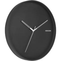 Karlsson Hue Wall Clock, Black
