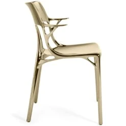 Kartell A.I. Metal Chair, Bronze -Gubi Furni Sales kartell ai metal chair 2