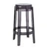 Kartell Charles Ghost Bar Stool 65 Cm, Smokey Grey 1 Kartell Charles Ghost Bar Stool 65 Cm, Smokey Grey -Gubi Furni Sales kartell charles ghost bar stool 14