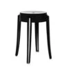 Kartell Charles Ghost Stool, Black -Gubi Furni Sales kartell charles ghost stool 13